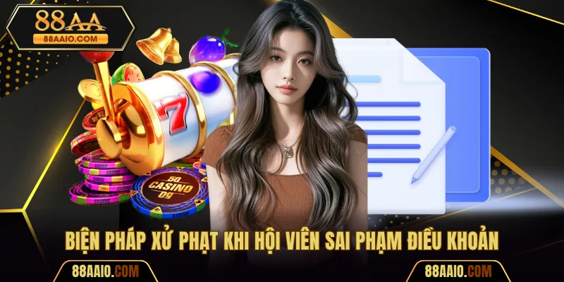 Biện pháp xử phạt khi hội viên sai phạm điều khoản